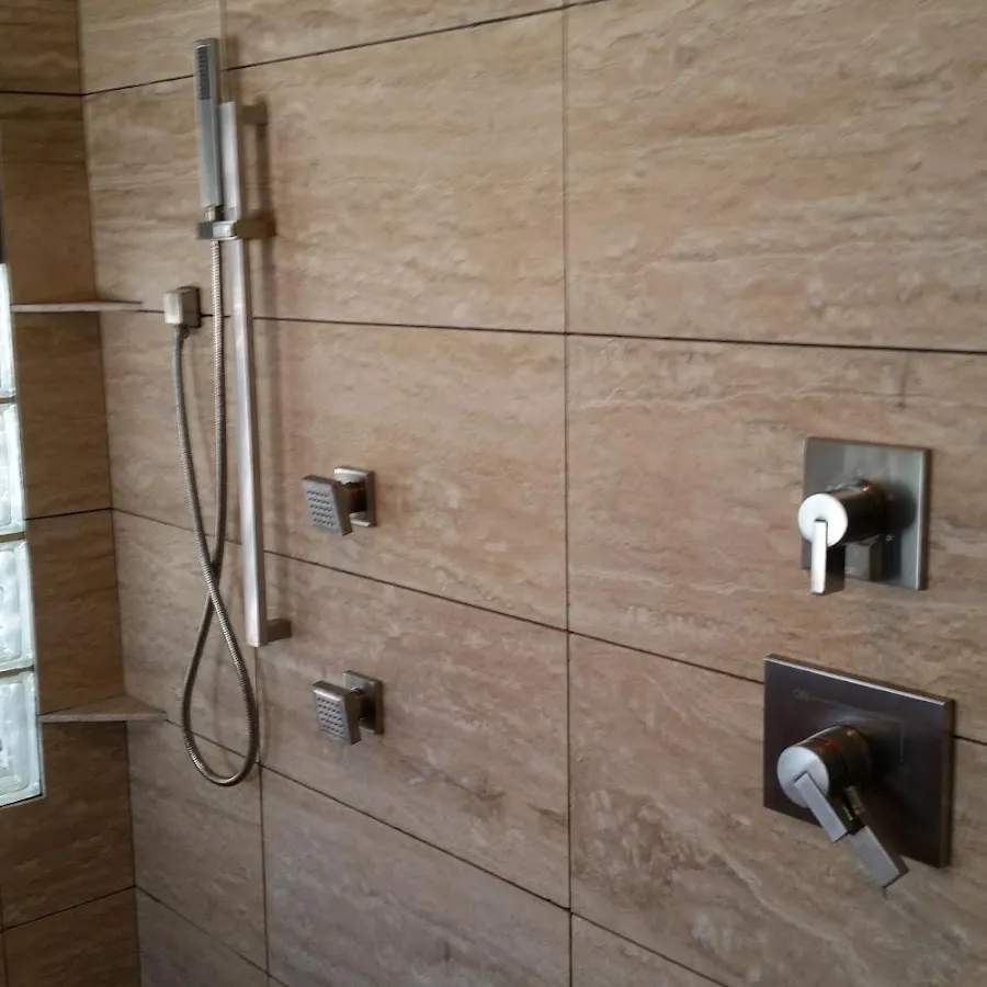 Shower fixture installation for Water Heater Replacement in Gun Barrel City